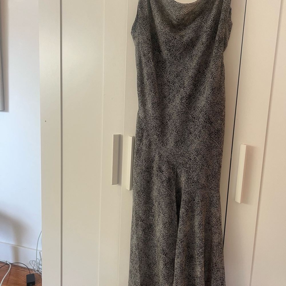 Elegant Black and White Jumpsuit